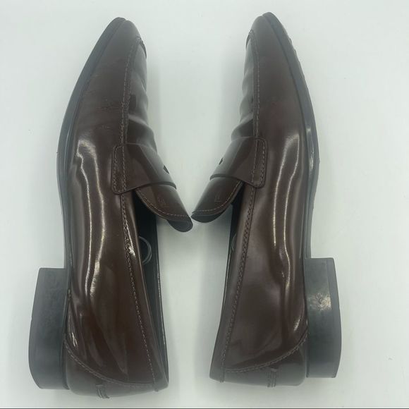 Tods Leather Brown loafers main image 4